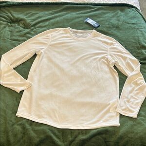 NWT Under Armour Threadborne Heatgear Men's Long Sleeves Crew Neck Tees Top M